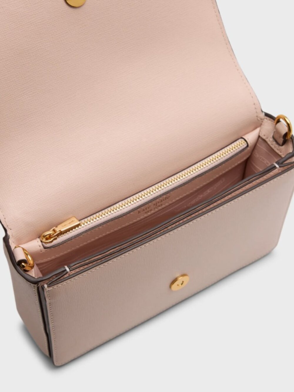 kate spade bag, pearl clutch, crystal chain bag, pale dogwood bag, flap clutch, - Picture 12 of 13